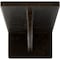 Ekena Millwork Heaton Hidden Support Steel Bracket w/ 6" Support Depth, Antiqued Brass 3"W x 10"D x 2"H BKTM03X10X02HEABS - alternate 10